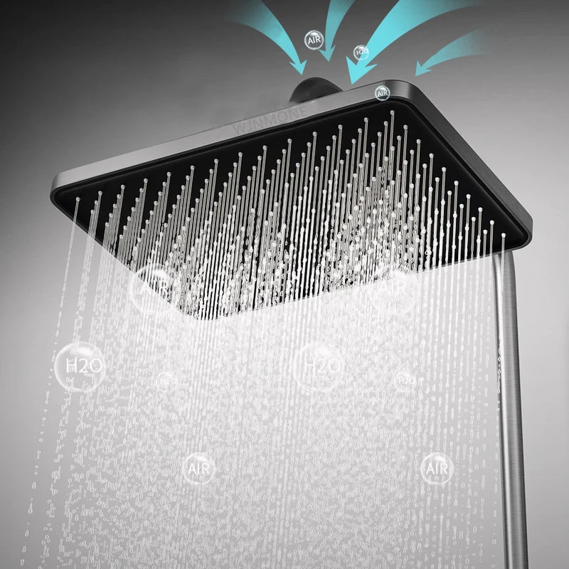 Smart Thermostatic Spa Shower System (Precision Temperature Control & Safety) - TradixPro