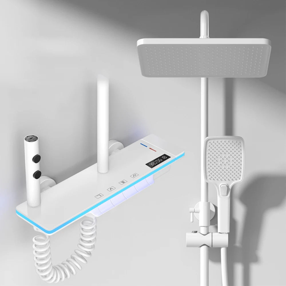 Smart Thermostatic Spa Shower System (Precision Temperature Control & Safety) - TradixPro