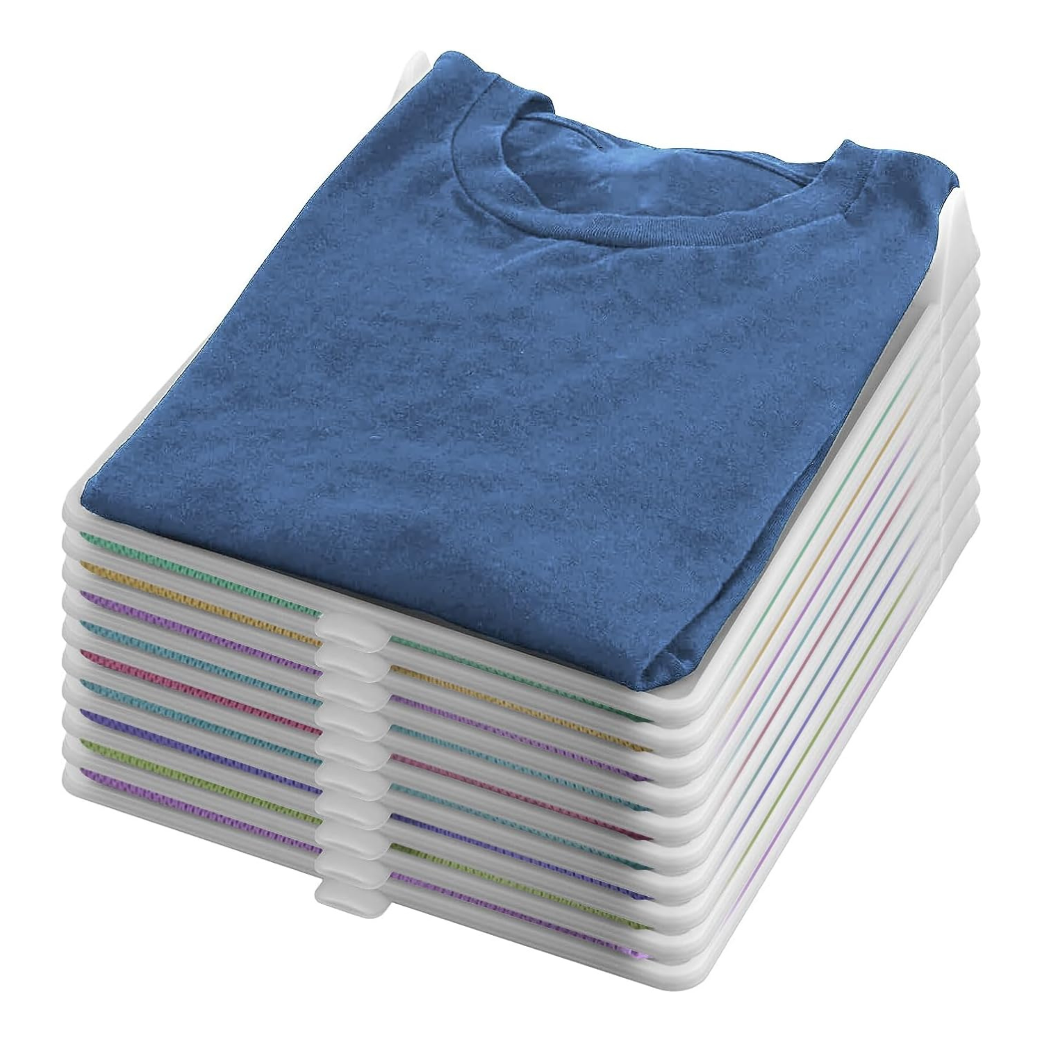 Stackable Clothes Organizer Boards - Folding System for Closet & Drawer - TradixPro