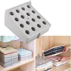 Stackable Clothes Organizer Boards - Folding System for Closet & Drawer - TradixPro