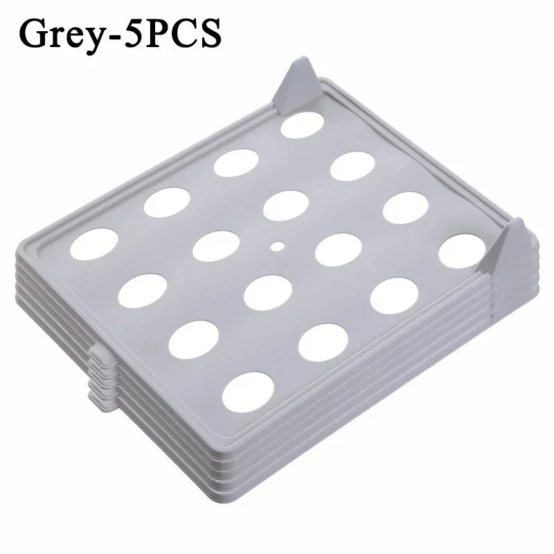 Stackable Clothes Organizer Boards - Folding System for Closet & Drawer - TradixPro