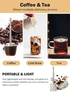 Stainless Steel Reusable Coffee & Tea Filter (Eco-Friendly & Pure Flavor) - TradixPro