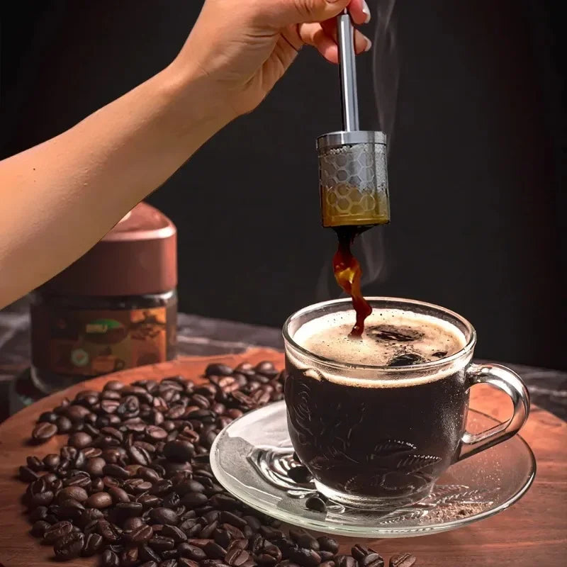Stainless Steel Reusable Coffee & Tea Filter - Eco-Friendly Zero-Waste Brewing - TradixPro