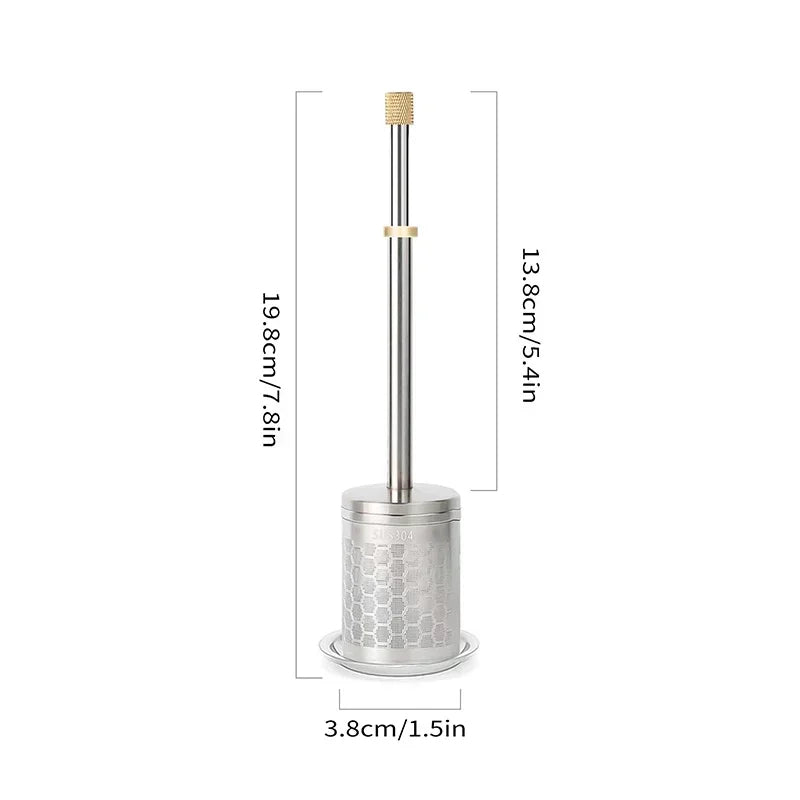 Stainless Steel Reusable Coffee & Tea Filter - Eco-Friendly Zero-Waste Brewing - TradixPro