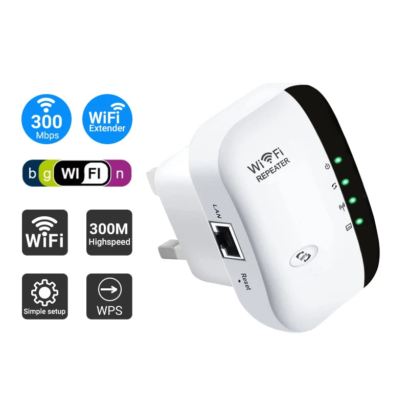 Super-Speed WiFi Range Extender & Repeater - TradixPro