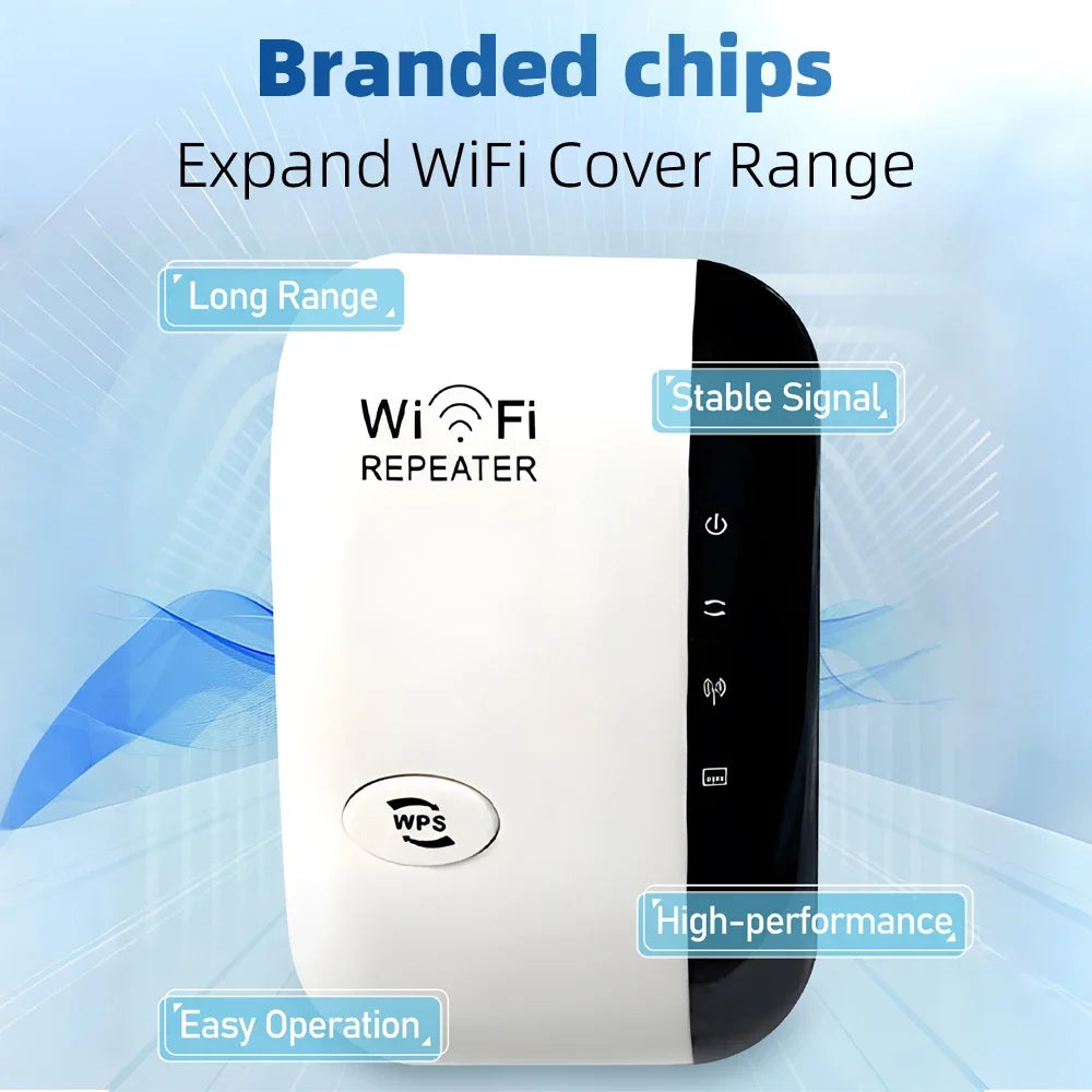 Super-Speed WiFi Range Extender & Repeater - TradixPro