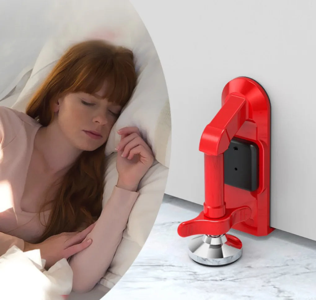 TS21 Portable Door Stopper Alarm - Travel Security Lock for Hotels - TradixPro