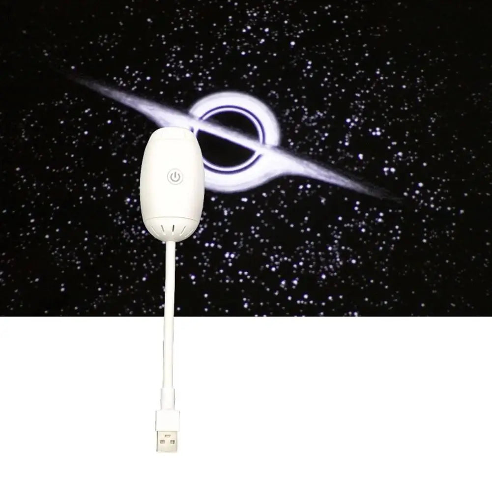 USB Galaxy Projector Night Light - Star & Saturn Patterns for Car & Bedroom - TradixPro