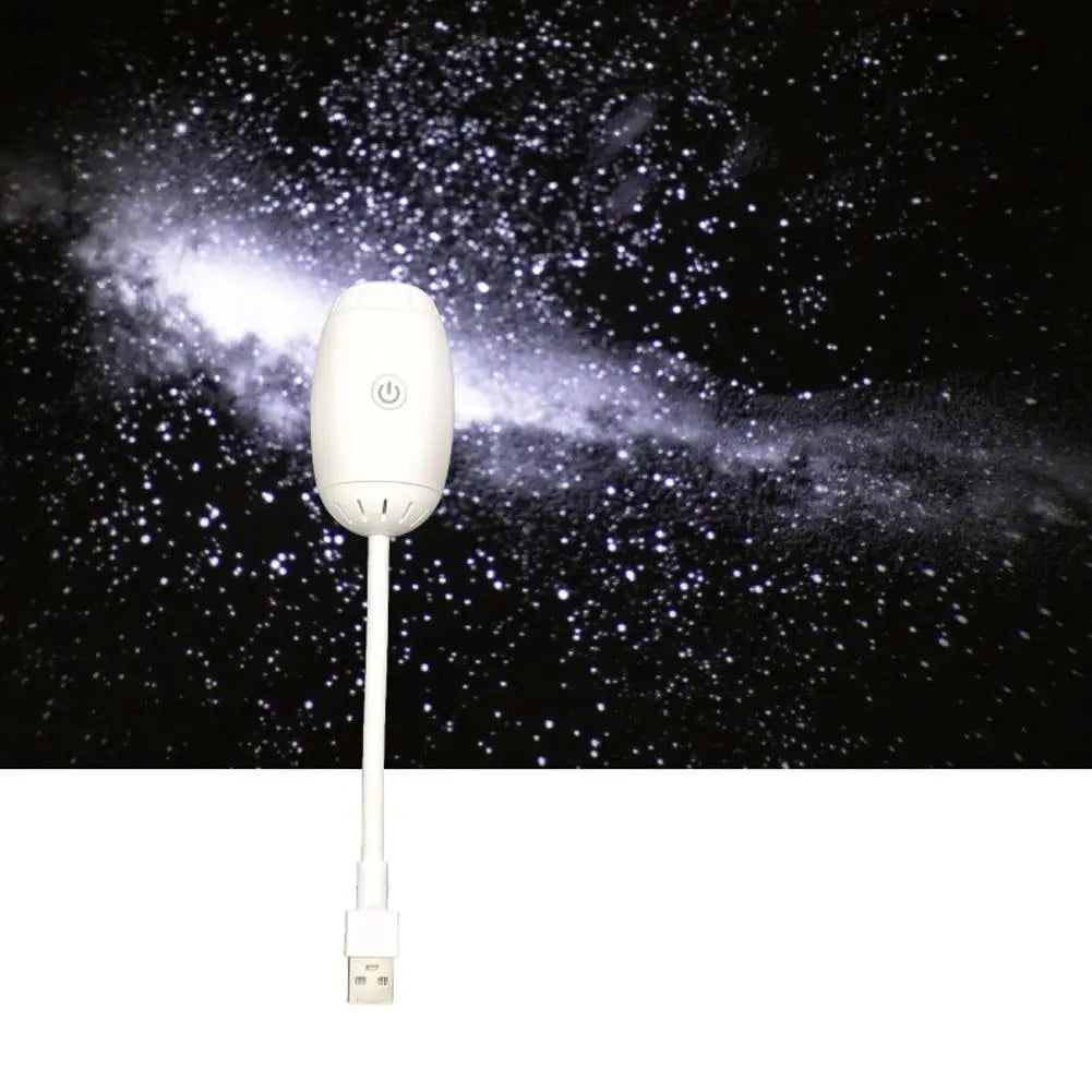 USB Galaxy Projector Night Light - Star & Saturn Patterns for Car & Bedroom - TradixPro