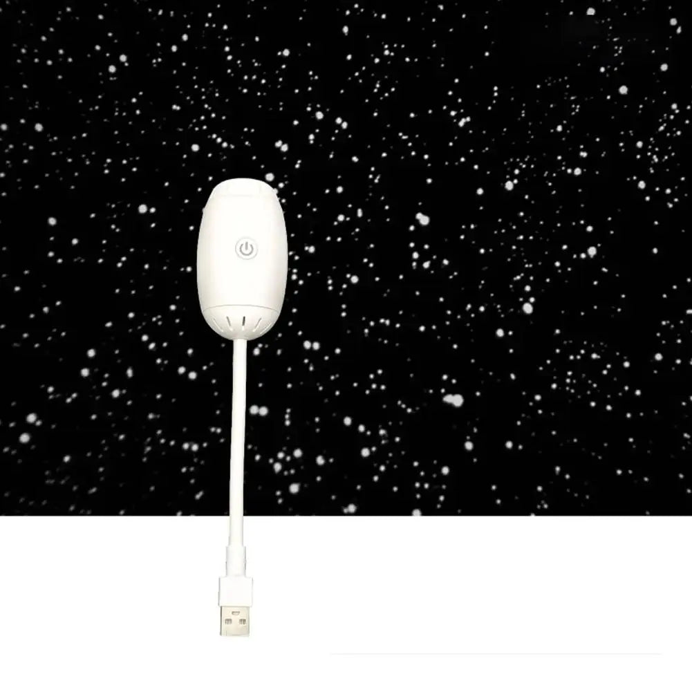 USB Galaxy Projector Night Light - Star & Saturn Patterns for Car & Bedroom - TradixPro