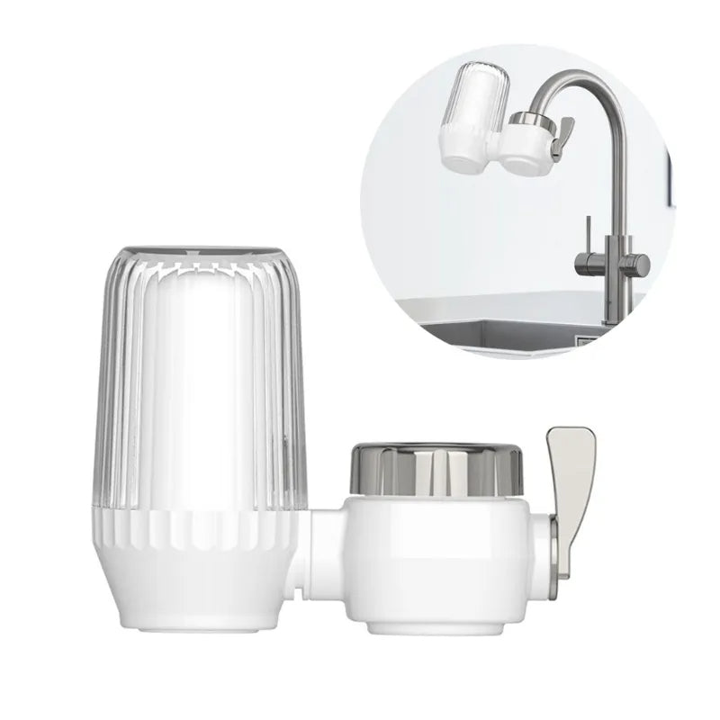 Ultra-Compact Faucet Water Purifier (Instant Installation for Pure & Healthy Water) - TradixPro