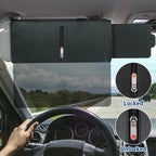 Universal Anti-Glare Car Sun Visor Extender (UV Protection & Safe Driving Aid) - TradixPro
