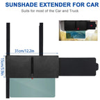 Universal Anti-Glare Car Sun Visor Extender (UV Protection & Safe Driving Aid) - TradixPro