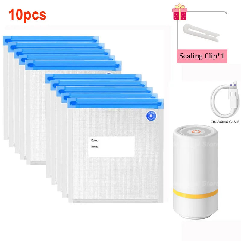 Vacuum Sealed Food Bags Food Storage - TradixPro