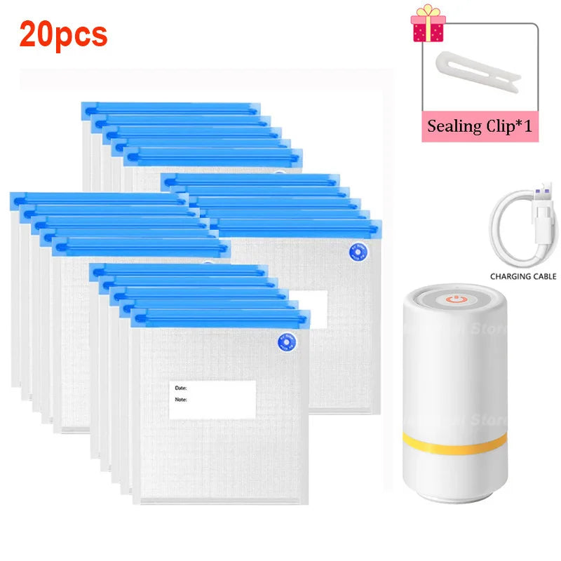 Vacuum Sealed Food Bags Food Storage - TradixPro