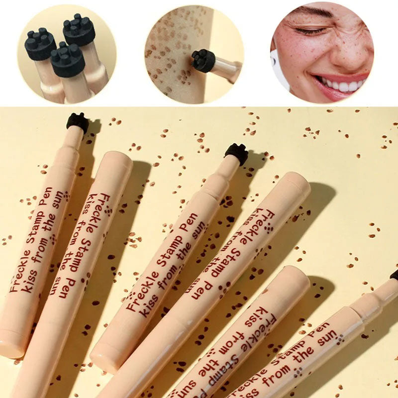 Waterproof Freckle Pen - Realistic Fake Freckles Makeup 4 Shades - TradixPro