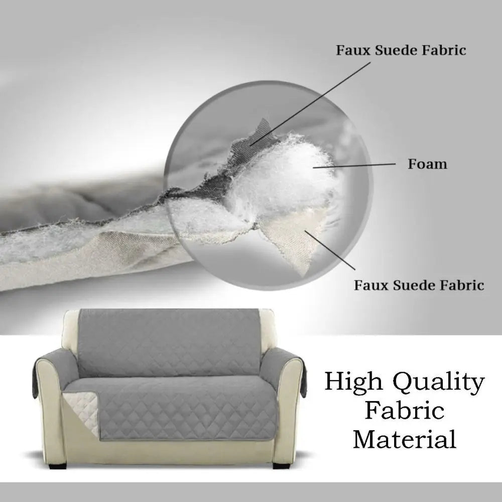 Waterproof Pet Sofa Cover - Quilted Furniture Protector for Dogs & Cats - TradixPro