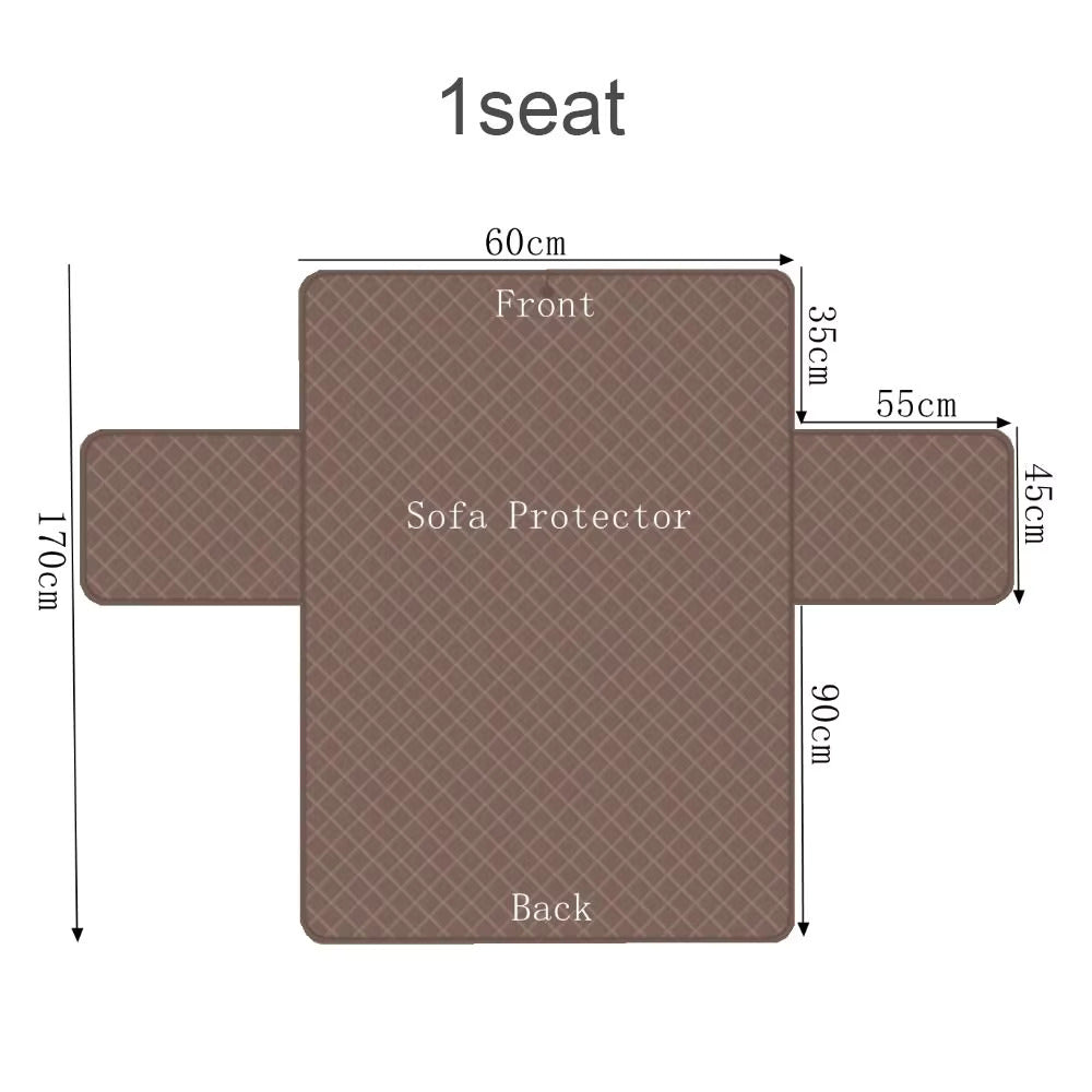 Waterproof Pet Sofa Cover - Quilted Furniture Protector for Dogs & Cats - TradixPro