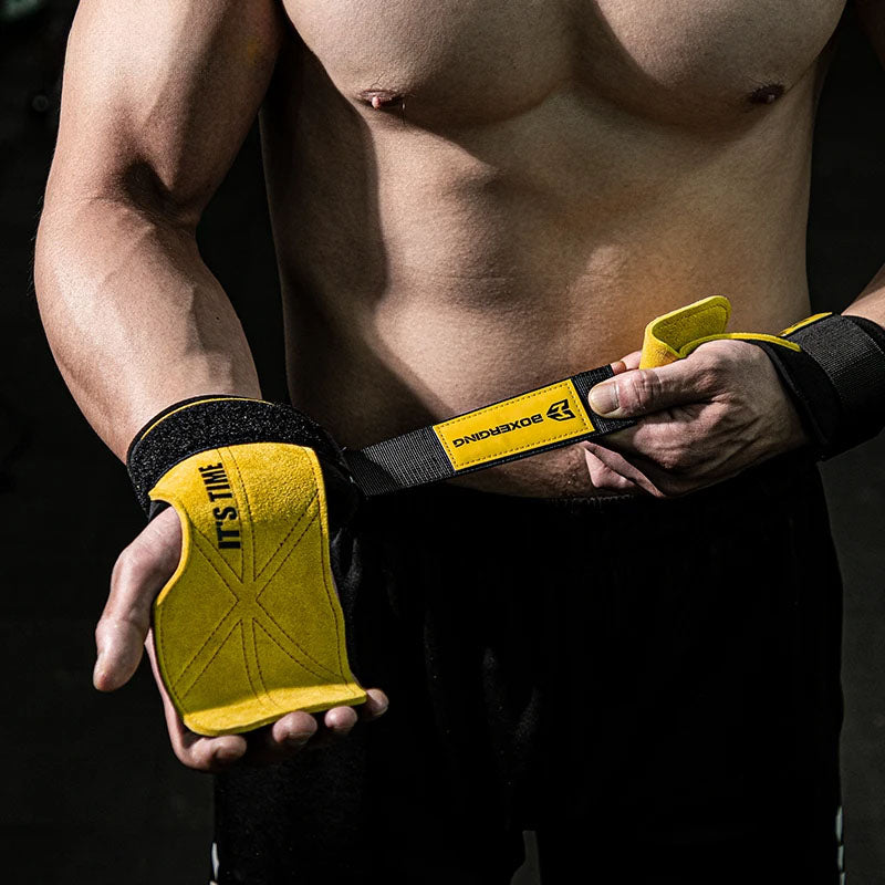 Weightlifting Grip Pads - Premium Gym Hand Protectors for Weight Training - TradixPro