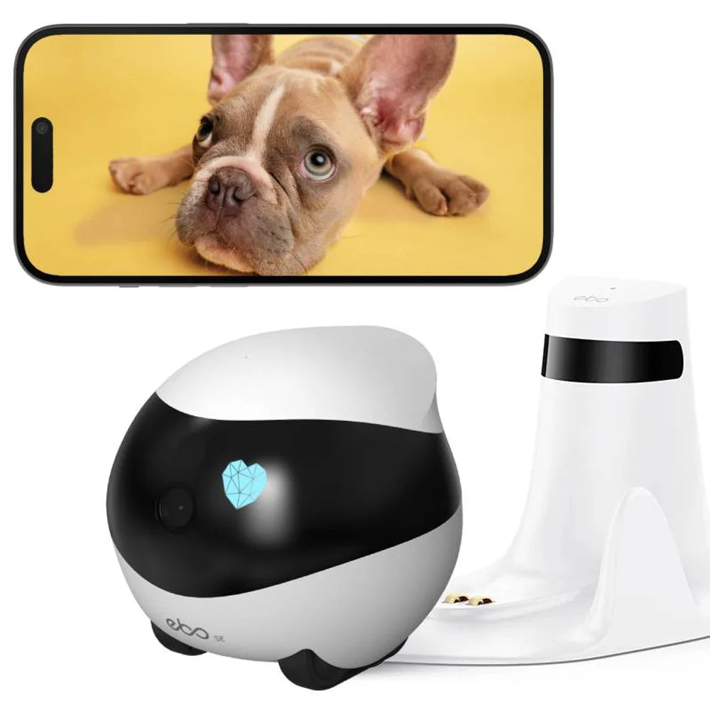 WiFi Remote Camera Robot - 1080P Home Security & Pet Companion with Night Vision - TradixPro