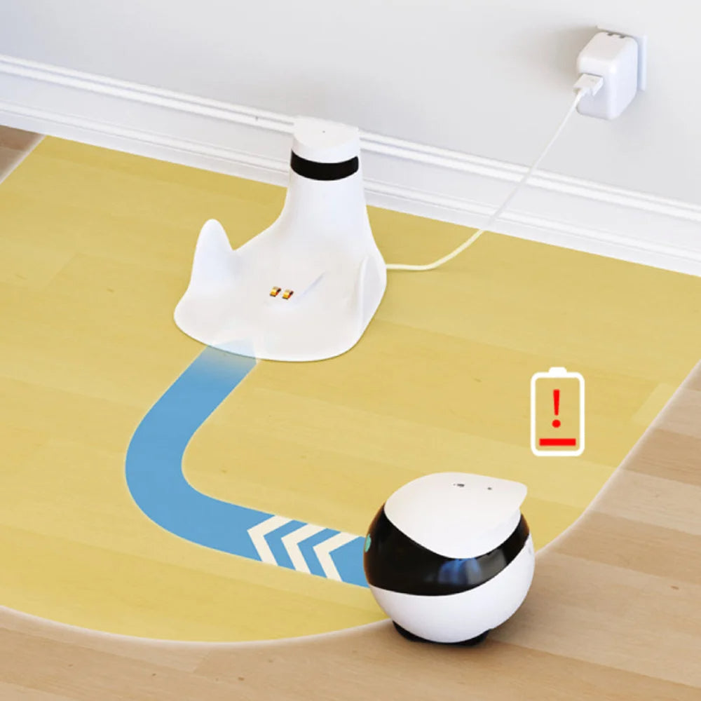 WiFi Remote Camera Robot - 1080P Home Security & Pet Companion with Night Vision - TradixPro