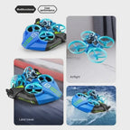 3-in-1 Mini RC Drone - Transforming Air, Land & Water Remote Control Toy