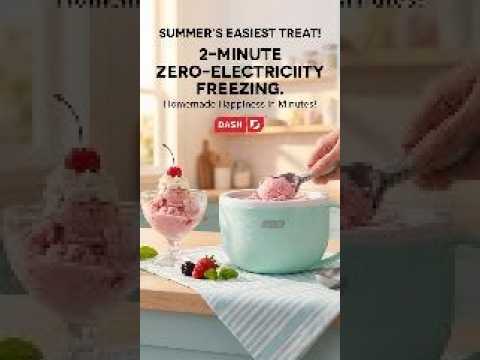 Single Serve Manual Ice Cream Maker Mug – No Electricity