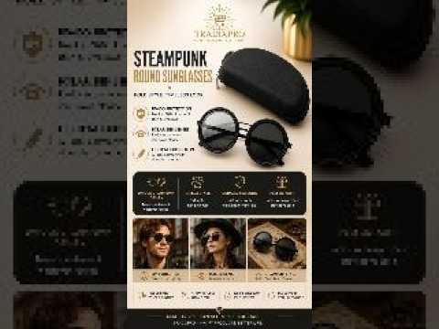Adjustable Dimming Polarized Sunglasses with ND9 UV400 Protection