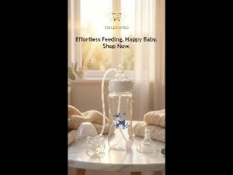 Anti-Colic Baby Bottle 150ml Gravity Ball BPA-Free Hands-Free